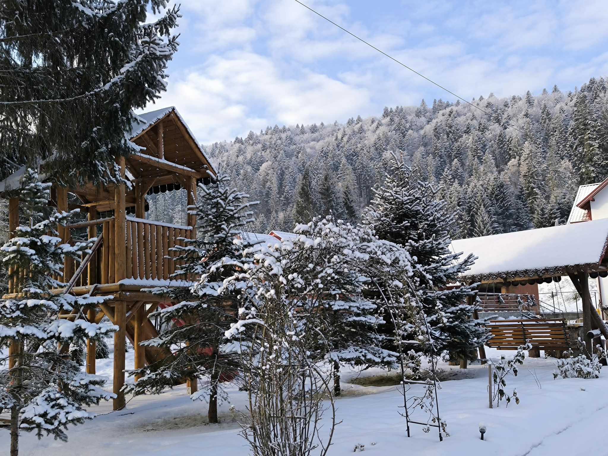 Casa Flori de Voroneț - iarnă